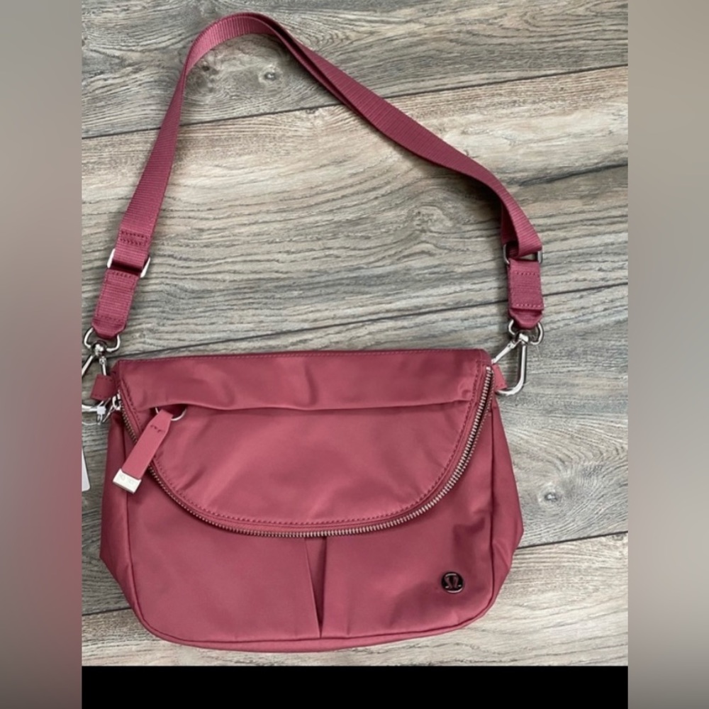 Lululemon All Night Festival Bag, rich pink color as pictured, used once only.